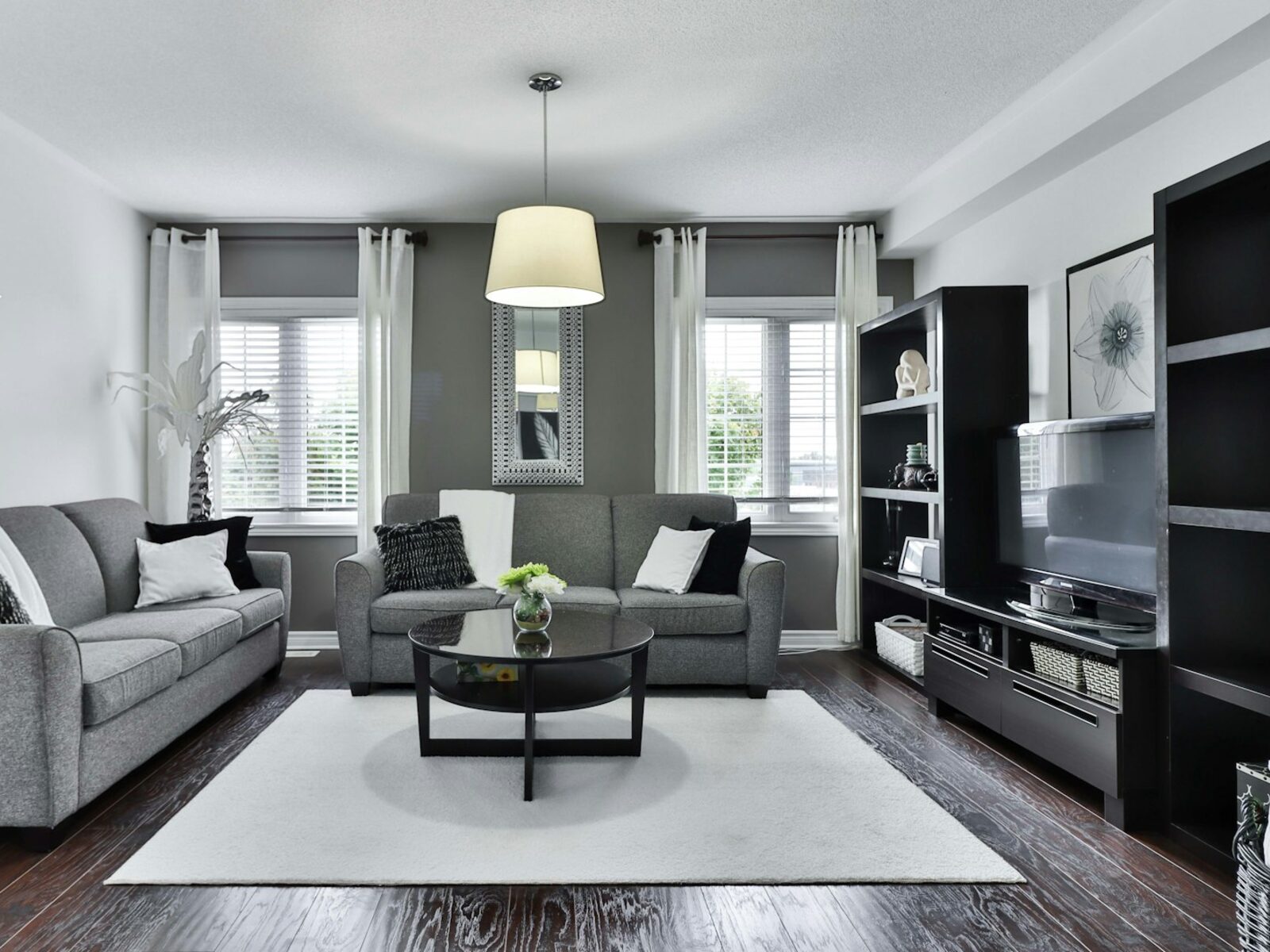 Open-plan living space